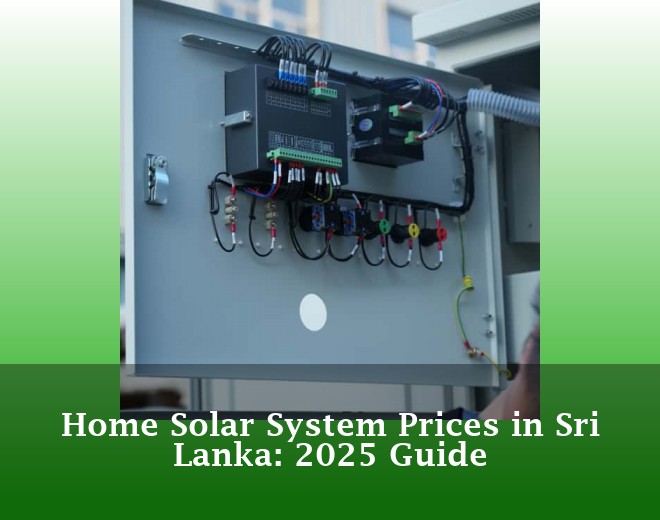 Home Solar System Prices in Sri Lanka: 2025 Guide